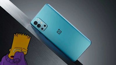 oneplus 9 triste