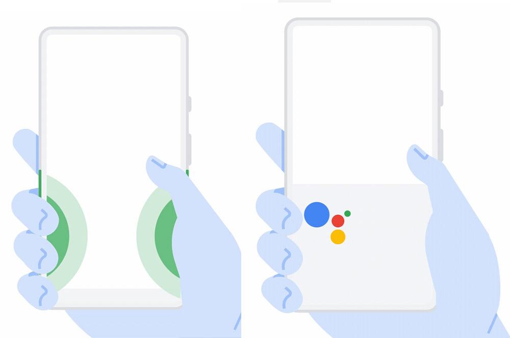 Google Pixel de borda ativa