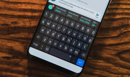 Cambio palabras teclado móvil