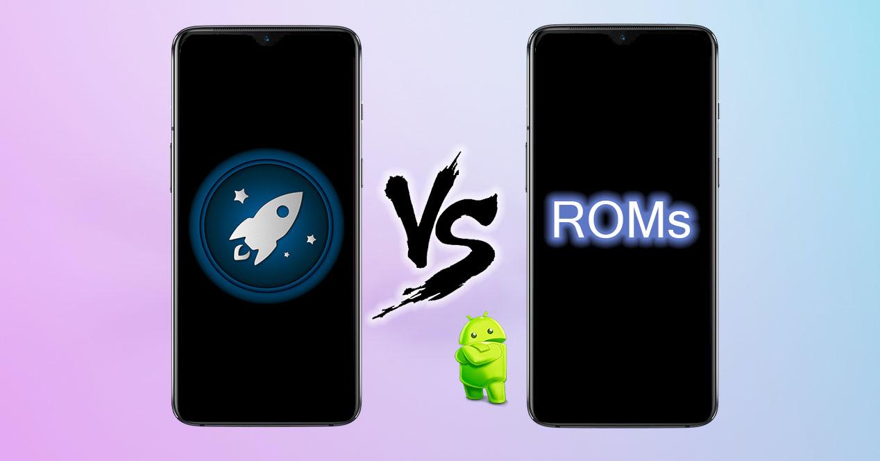 Diferencias Launcher y ROM