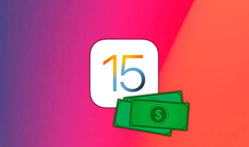 iphone ios 15 dinero