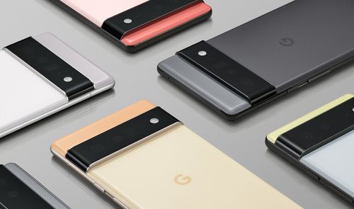 Varios modelos del Google Pixel 6