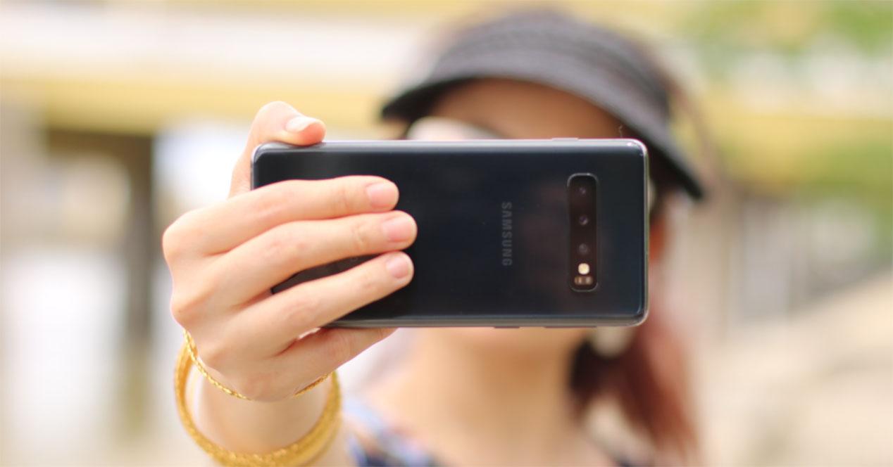 Ángulo de selfie inteligente Samsung