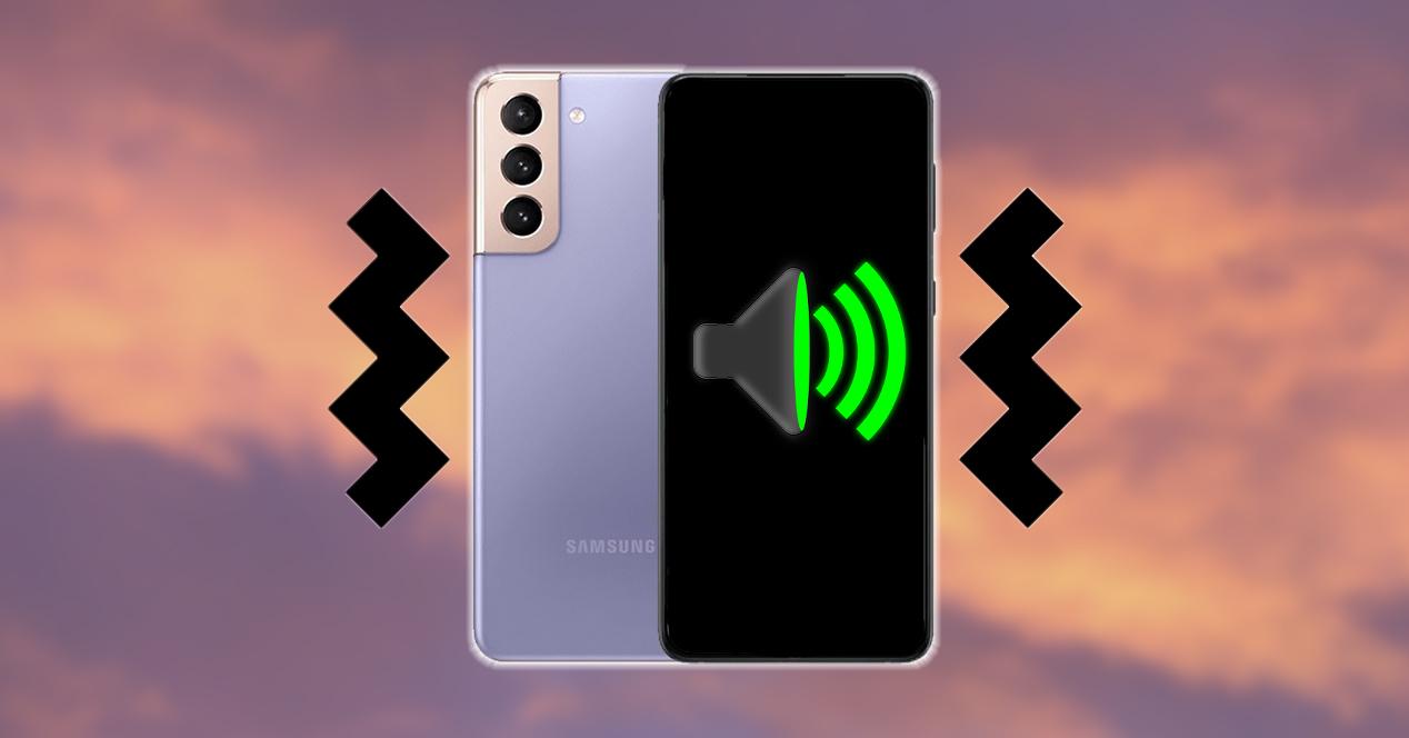 Samsungin ääni ja vibraatio