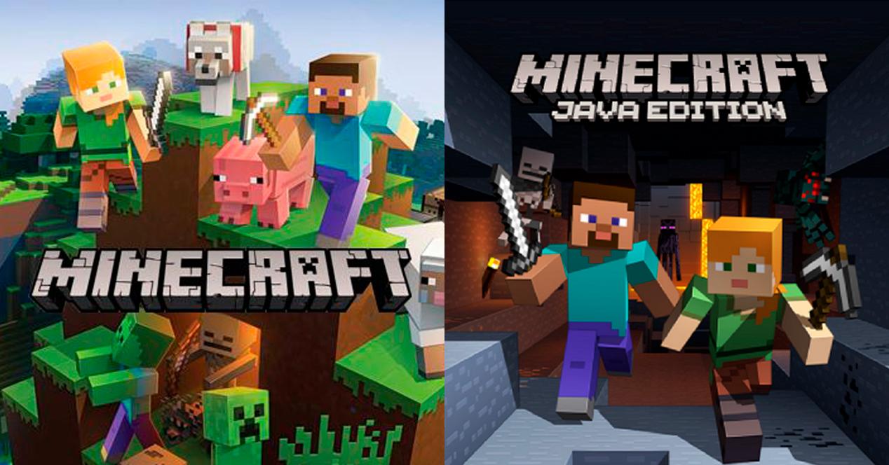 Diferencias versiones de Minecraft