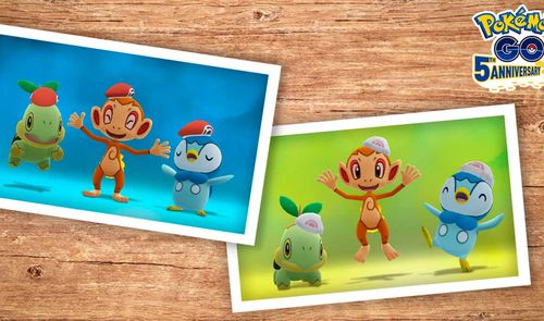 Iniciales Pokémon Perla y Diamante