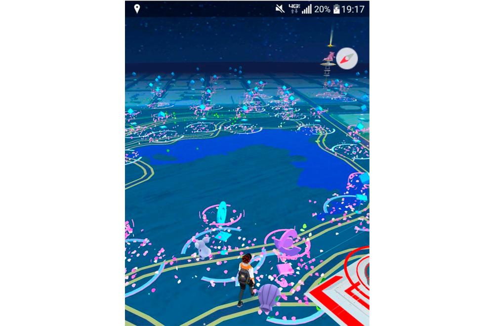 Central Park et Pokémon GO