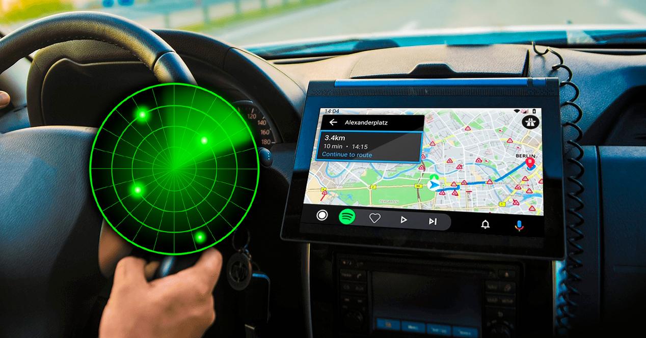 Detectar radares Android Auto