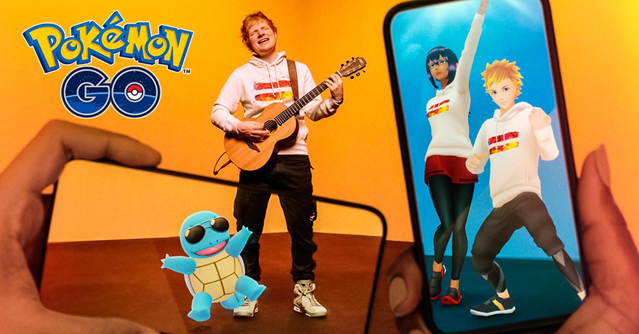 Colaboración Ed Sheeran Pokémon GO