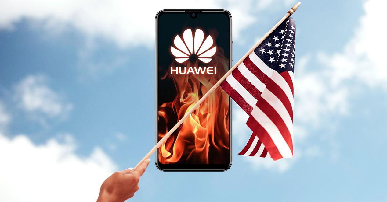 Huawei bandera estados unidos