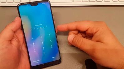 pantalla huawei pin seguridad