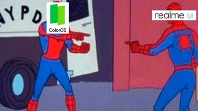 Parecidos Realme UI y ColorOS
