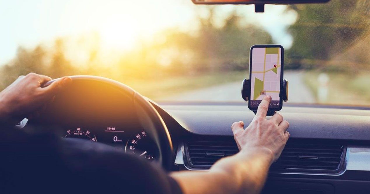 multa gps movil coche