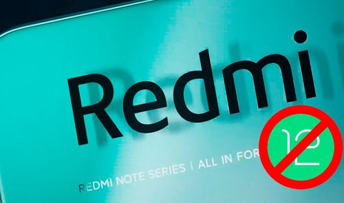 Redmi sin Android 12