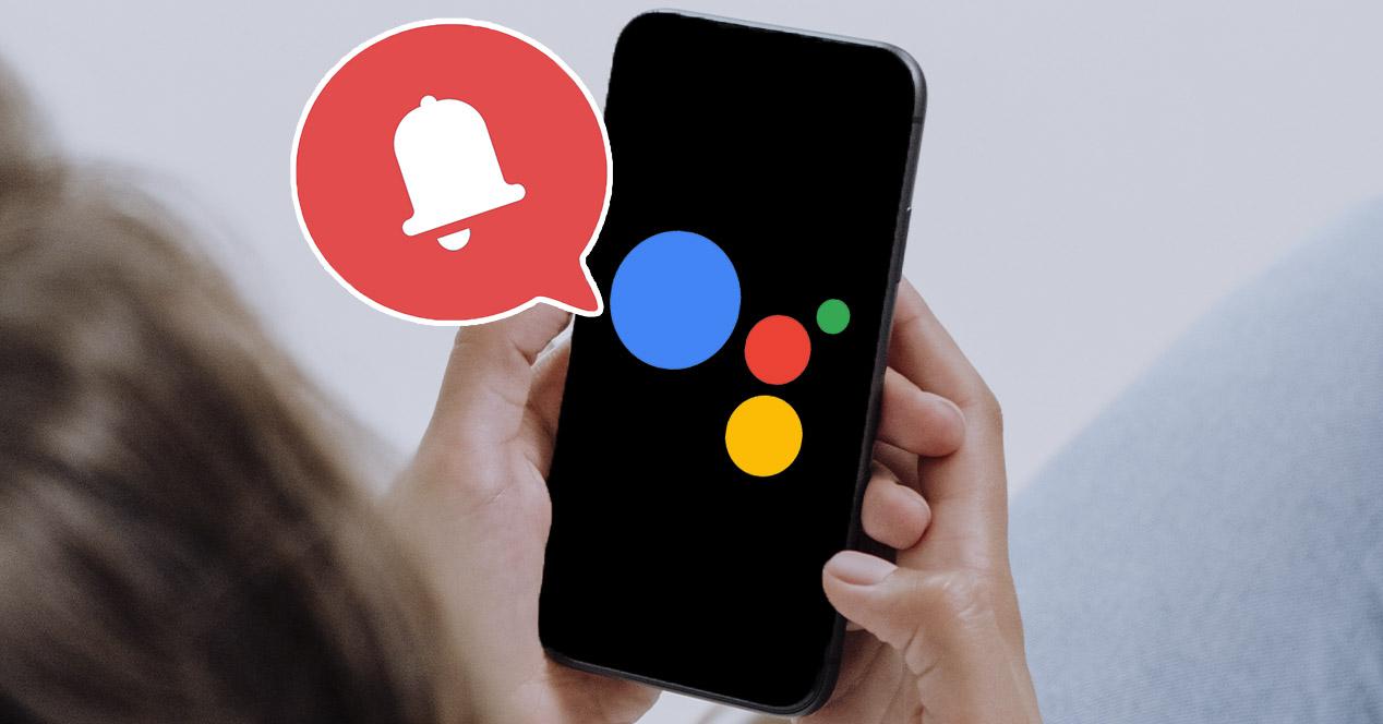Cambiar ilmoitukset Google Assistant del móvil