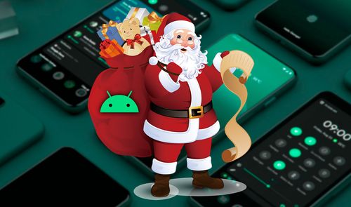 novedades cambios android papa noel navidad