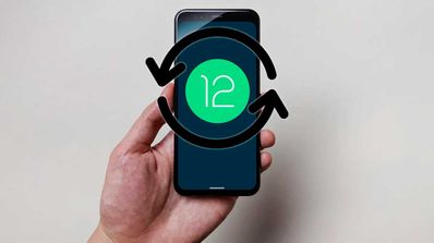 Android 12 rotación
