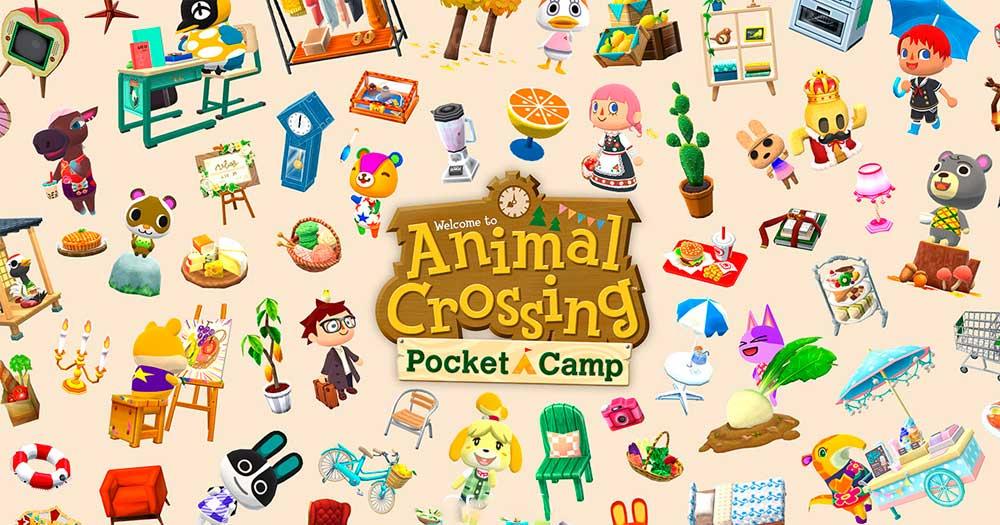 Animal Crossing Pocket Camp objekter