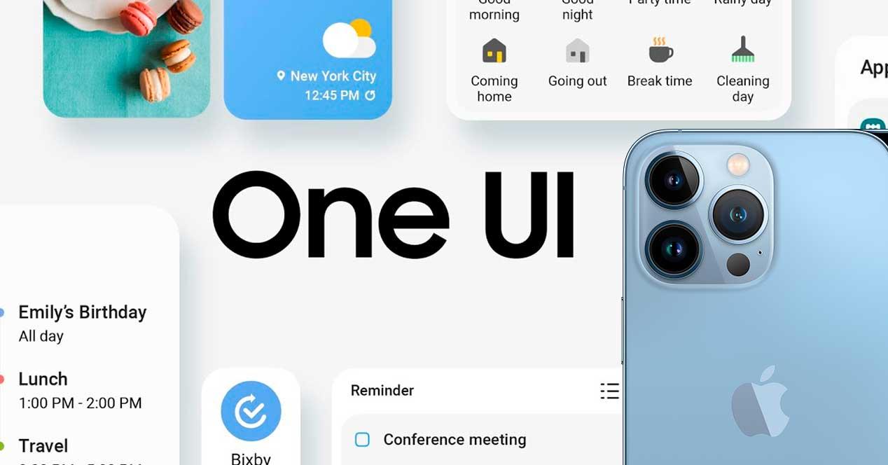 One UI iPhone 13