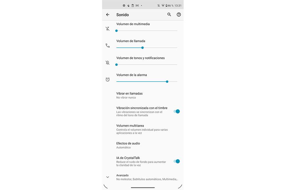 Bajar-Volumen in einem mobilen Android