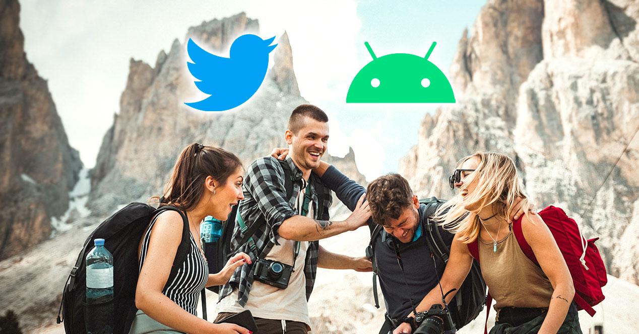 comunidades amigos twitter android