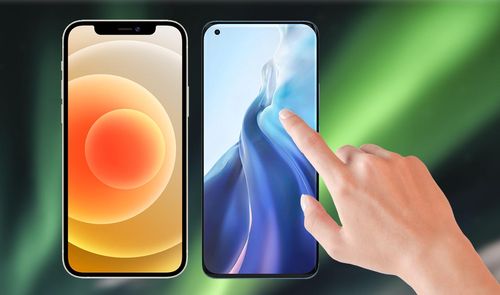 Gestos móviles Android y iPhone