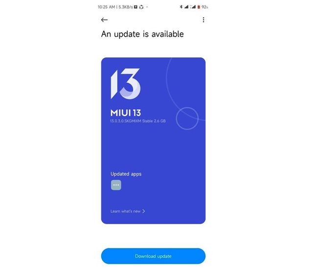 MIUI 13 Redmi Note 10