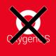 OxygenOS logo con cruz