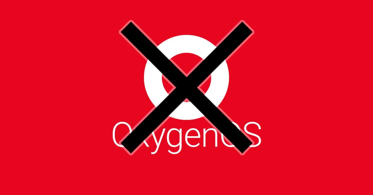 OxygenOS logo con cruz