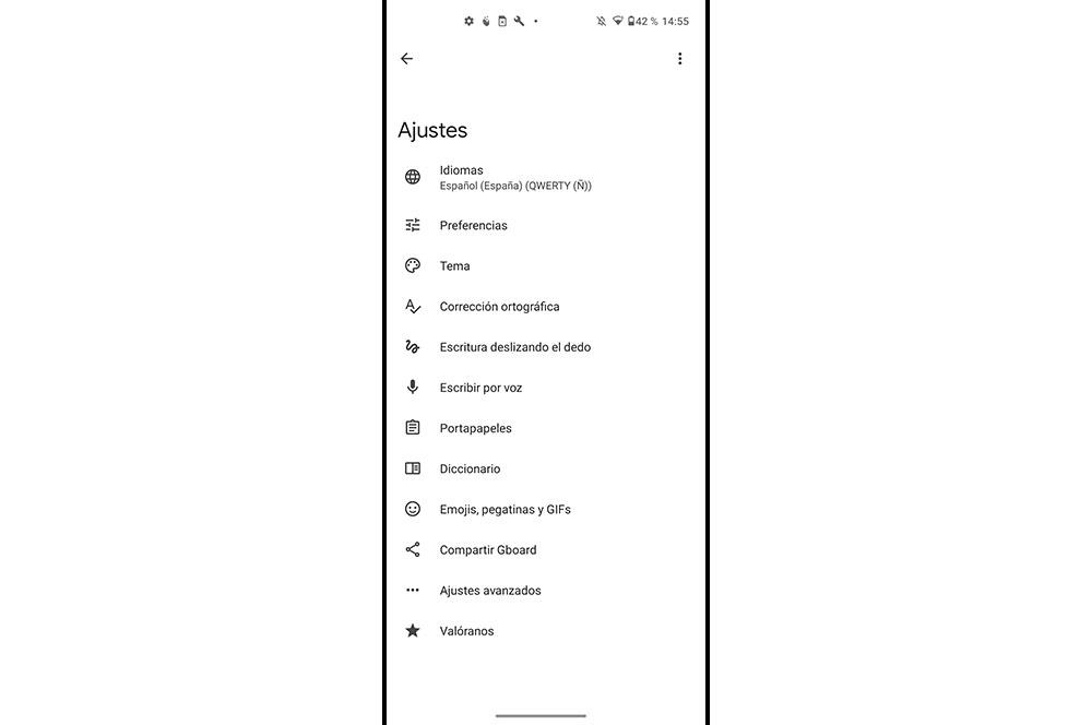 Personalizar teclado de Android