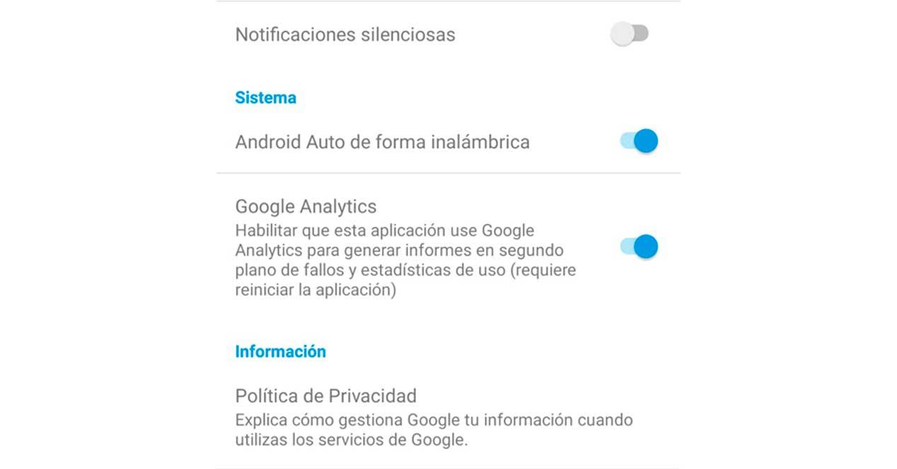 Android Auto inalámbrico