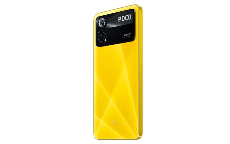 Poco X4 Pro amarillo
