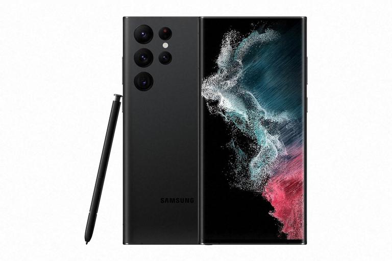 Samsung Galaxy S22 Ultra negro con Spen