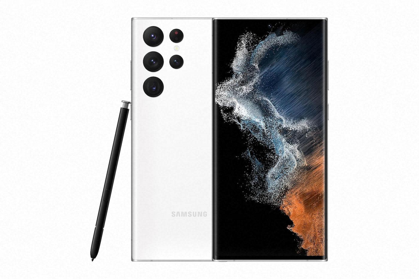 Samsung Galaxy S22 Ultra blanco s-Pen