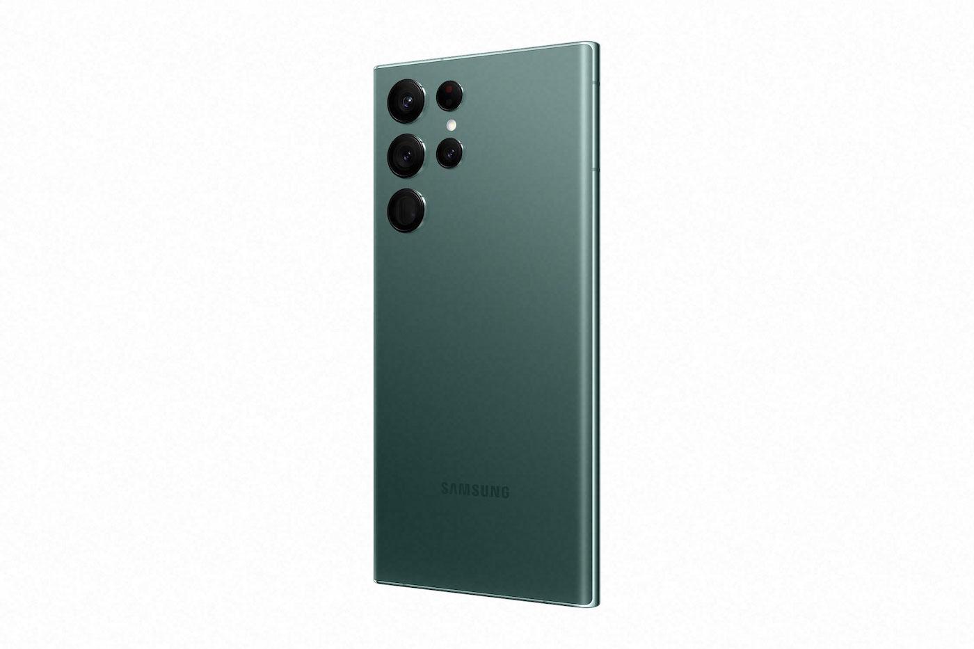 Samsung Galaxy S22 Ultra verde