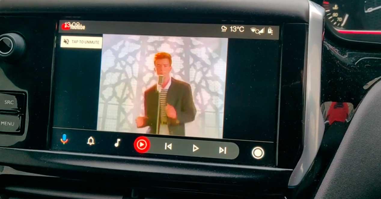 YouTube Android Auto