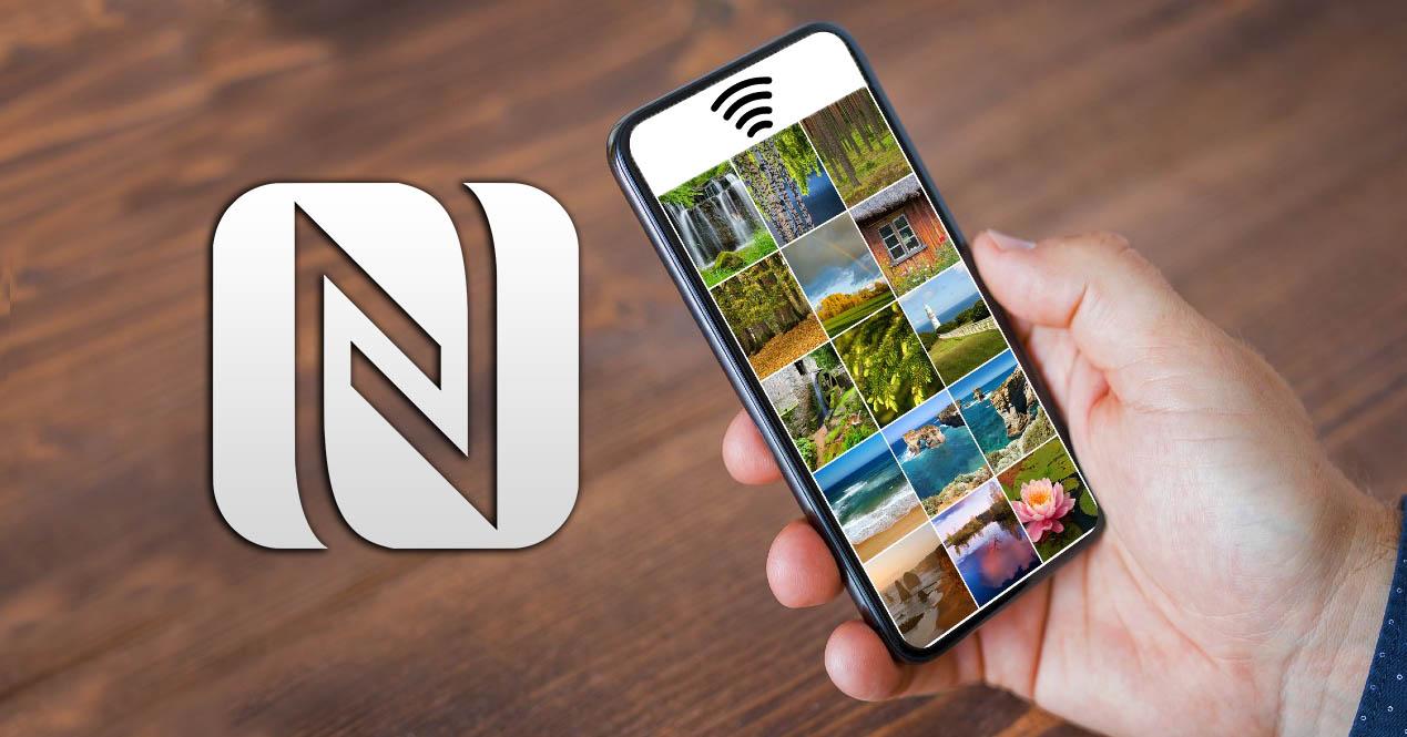 Enviar fotos con el NFC del móvil