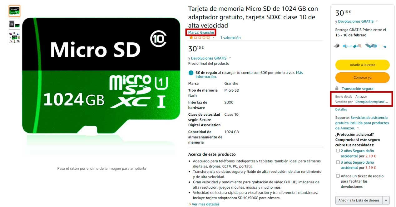 Granshe microSD
