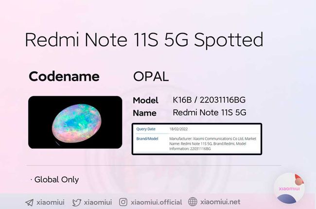 Redmi Note 11S 5G