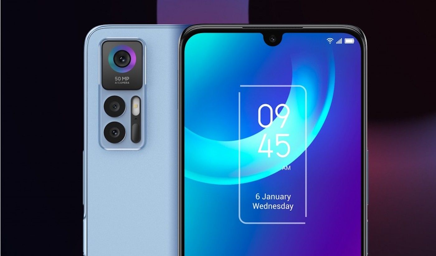TCL 30 cámara y pantalla