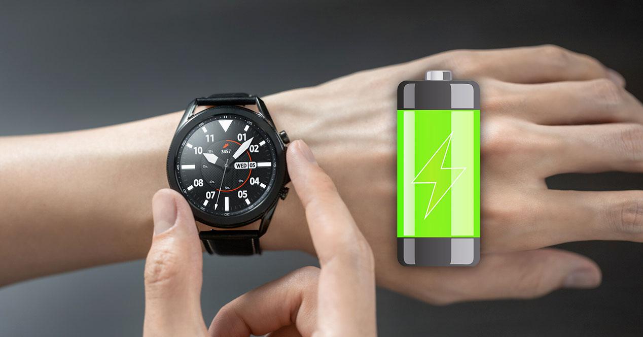 bateria reloj smartwatch
