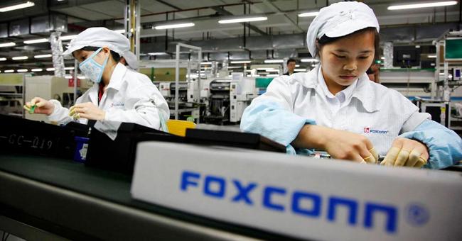 foxconn fabrica moviles china