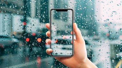 Móvil lluvia