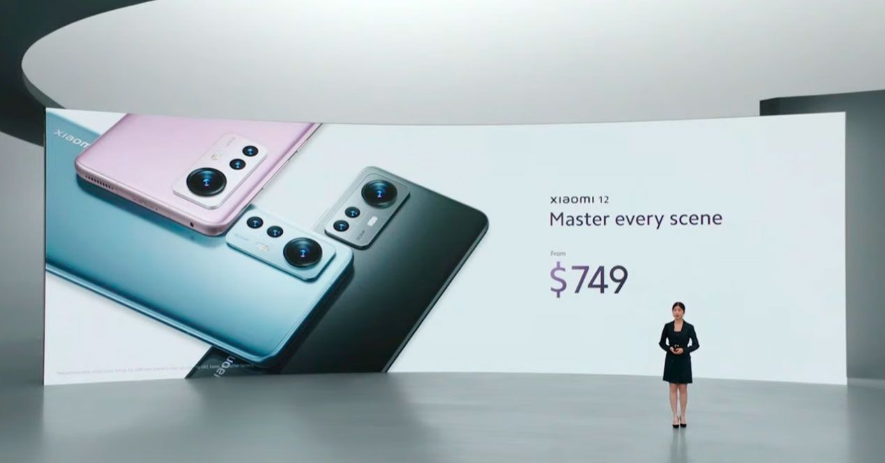 precio xiaomi 12