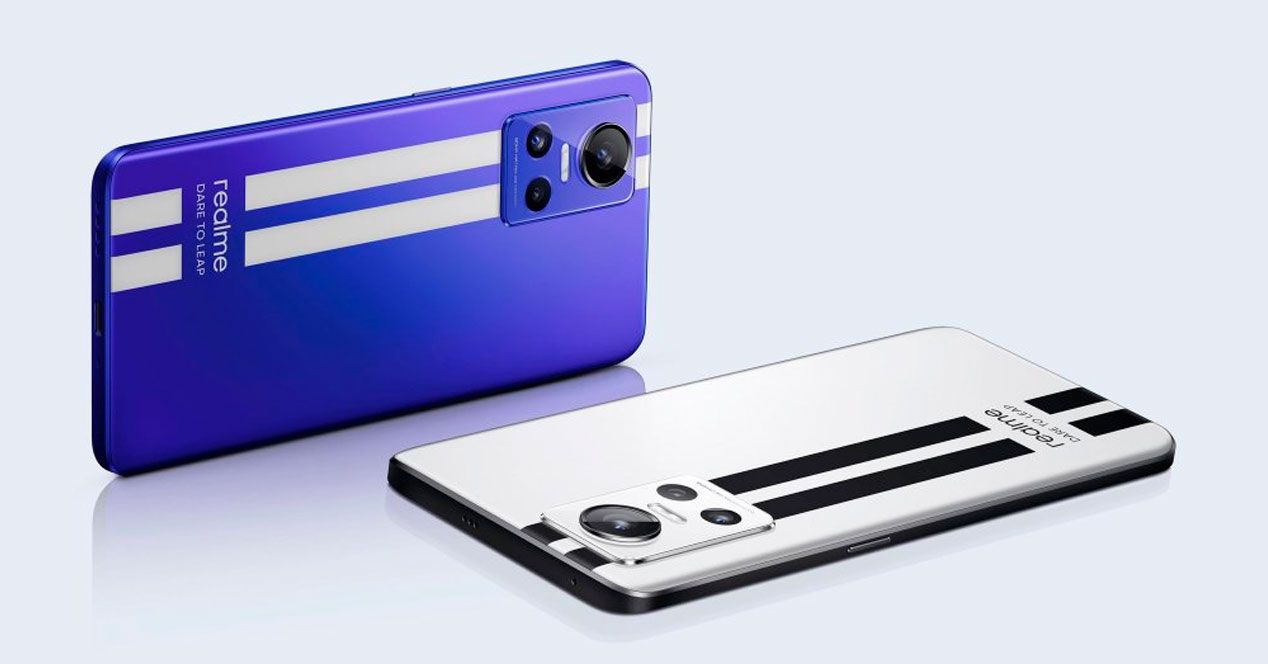 realme gt neo 3 blanco morado
