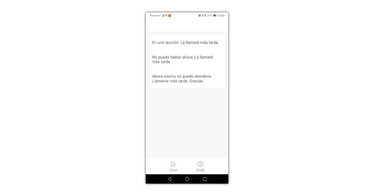 respuestas rapidas mi band 6