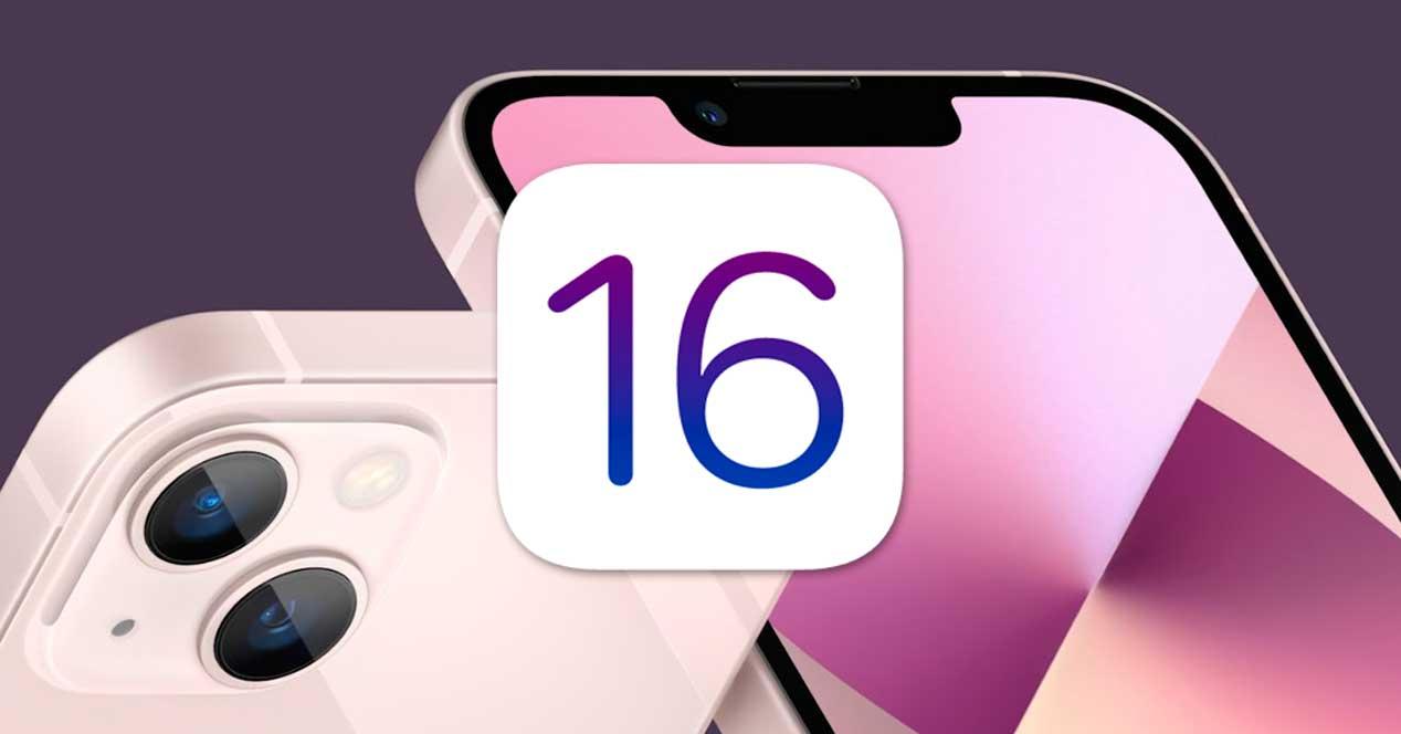 iPhone ios 16