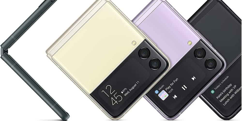 Samsung Galaxy Z Flip3 phone colors