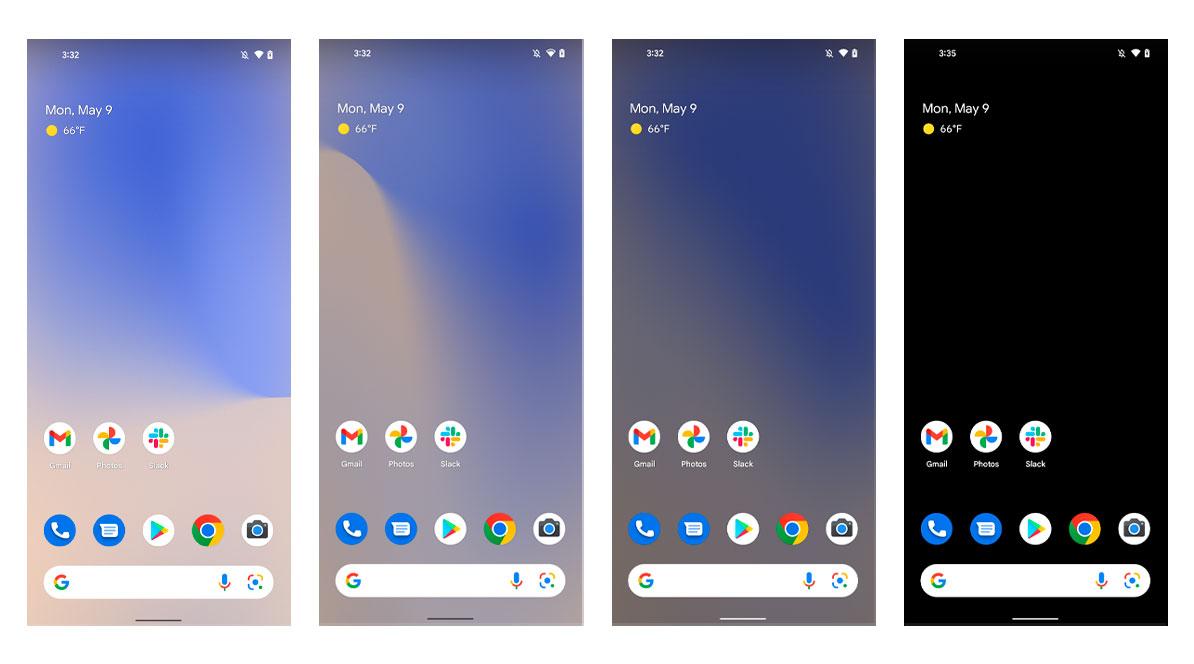 cambio brillo pantalla android 13