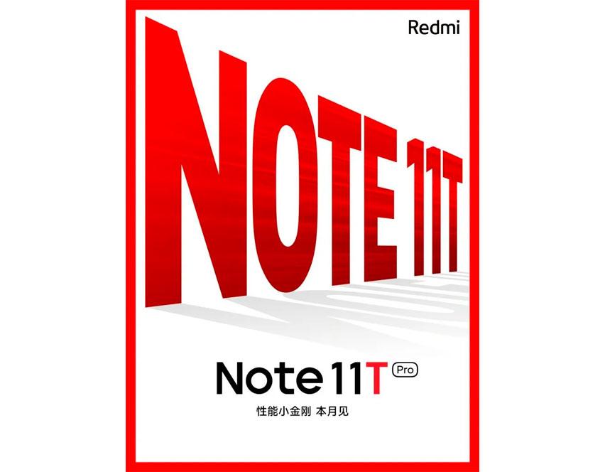 cartel Redmi Note 11T